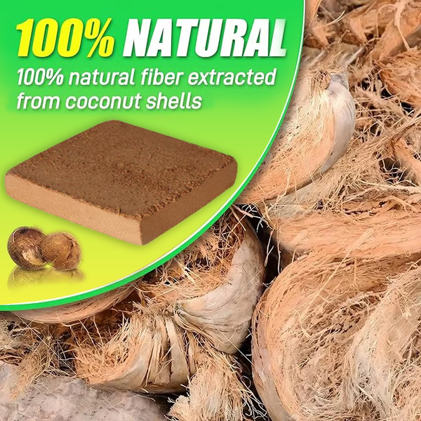 🥥Premium Organic Coconut Coir Bricks for Plants
