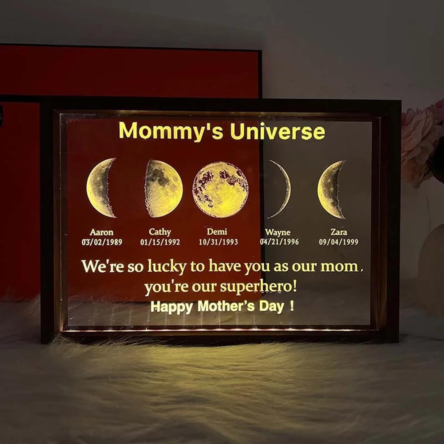 Mom's Sky Led Light Frame