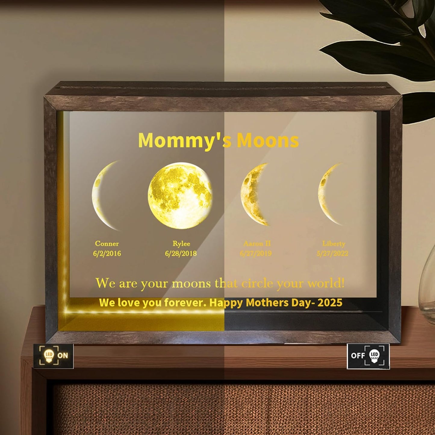 Mom's Sky Led Light Frame
