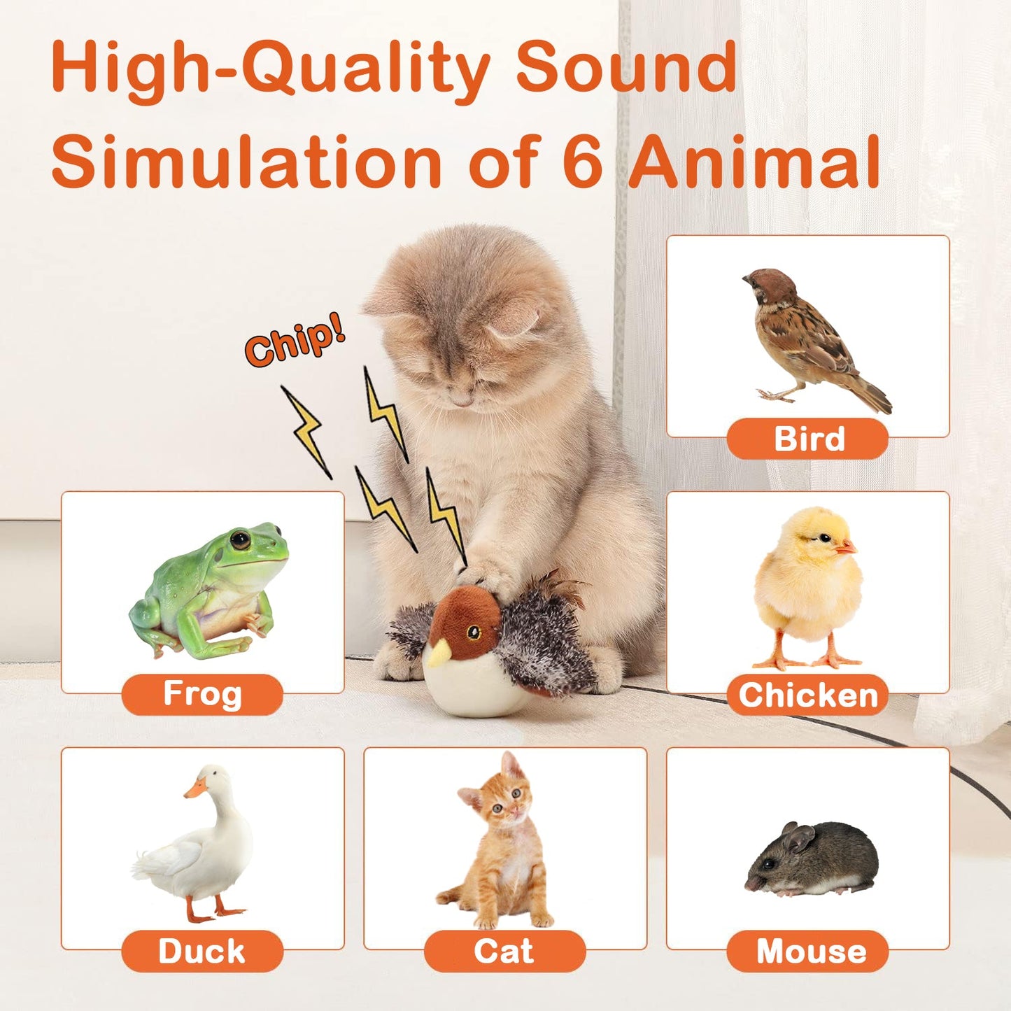 Chirping Chaser Bird