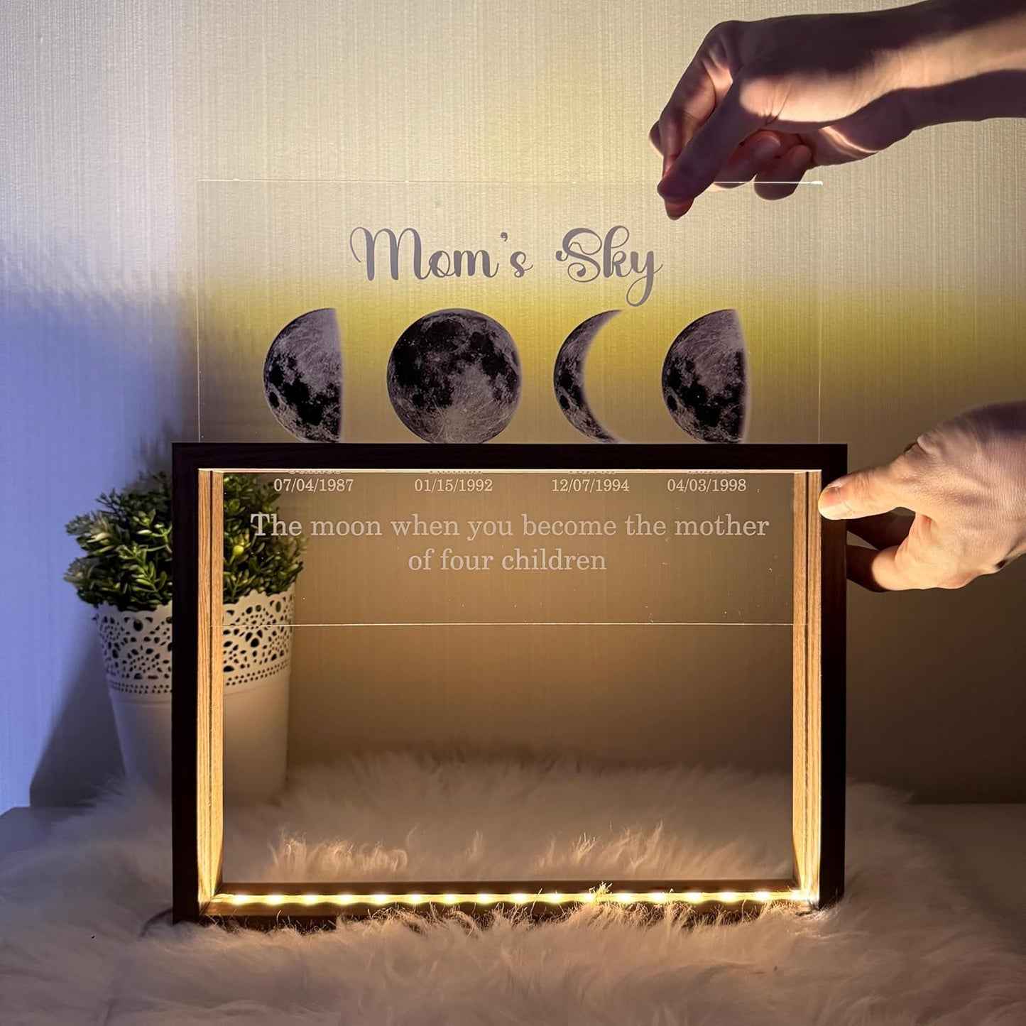 Mom's Sky Led Light Frame