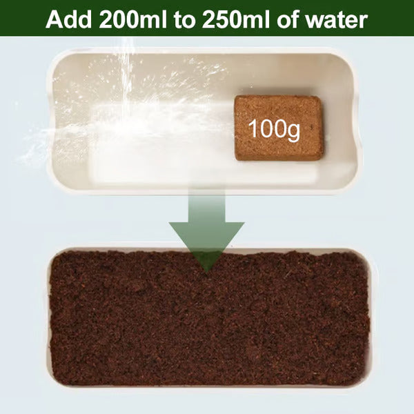 🥥Premium Organic Coconut Coir Bricks for Plants