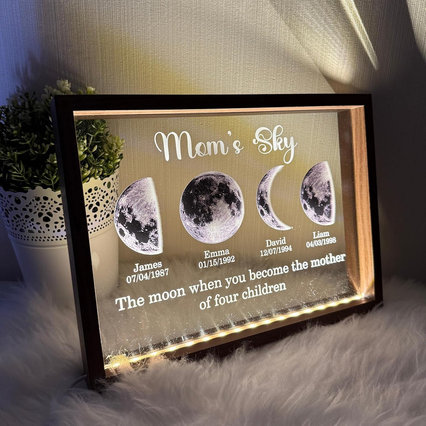 Mom's Sky Led Light Frame